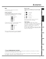 Предварительный просмотр 7 страницы Ariston LBE 129 Instructions For Use Manual