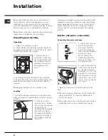 Предварительный просмотр 16 страницы Ariston LBE 129 Instructions For Use Manual