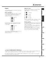 Предварительный просмотр 35 страницы Ariston LBE 129 Instructions For Use Manual