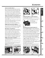 Предварительный просмотр 47 страницы Ariston LBE 129 Instructions For Use Manual