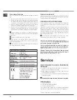 Предварительный просмотр 18 страницы Ariston LFB 5B010 Operating Instructions Manual