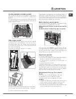 Предварительный просмотр 21 страницы Ariston LFB 5B010 Operating Instructions Manual