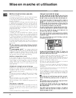 Предварительный просмотр 22 страницы Ariston LFB 5B010 Operating Instructions Manual