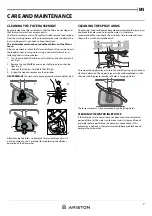 Предварительный просмотр 7 страницы Ariston LFC2C19 Daily Reference Manual