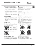 Preview for 23 page of Ariston LFD 11m132 Operating Instructions Manual