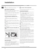 Preview for 36 page of Ariston LFD 11m132 Operating Instructions Manual