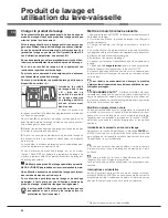 Preview for 42 page of Ariston LFD 11m132 Operating Instructions Manual