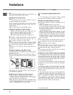 Preview for 58 page of Ariston LFD 11m132 Operating Instructions Manual