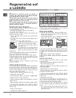 Preview for 72 page of Ariston LFD 11m132 Operating Instructions Manual