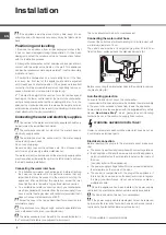 Preview for 4 page of Ariston LFF 8M5 Operating Instructions Manual