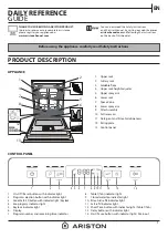 Предварительный просмотр 1 страницы Ariston LFO 3P31 WL Daily Reference Manual