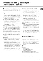 Предварительный просмотр 11 страницы Ariston LFT 2284 Operating Instructions Manual