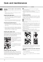 Preview for 34 page of Ariston LFT 2284 Operating Instructions Manual