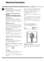 Предварительный просмотр 4 страницы Ariston LFZ 3284 Operating Instructions Manual