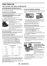 Preview for 2 page of Ariston LIE2C19 A Daily Reference Manual