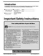 Preview for 4 page of Ariston LL 64 B NA User Manual