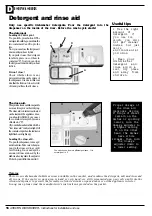 Preview for 18 page of Ariston LS 240 Instructions For Installation And Use Manual