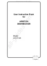 Preview for 1 page of Ariston LSI 61UK User Instruction Book