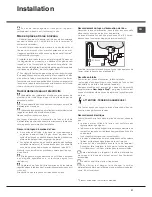 Предварительный просмотр 31 страницы Ariston LTF 11H132 Operating Instructions Manual