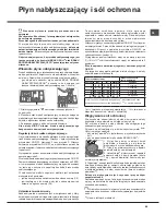 Предварительный просмотр 65 страницы Ariston LTF 11H132 Operating Instructions Manual