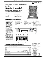 Предварительный просмотр 15 страницы Ariston LV 680 DUO Instructions For Installation And Use Manual