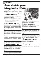 Предварительный просмотр 20 страницы Ariston Margherita 2000 Instructions For Installation And Use Manual