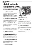 Предварительный просмотр 34 страницы Ariston Margherita 2000 Instructions For Installation And Use Manual