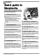 Preview for 2 page of Ariston MARGHERITA A 1234 Instructions For Installation And Use Manual