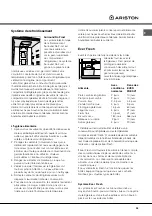 Предварительный просмотр 35 страницы Ariston MBT 1812 IZS Operating Instructions Manual