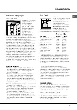 Предварительный просмотр 63 страницы Ariston MBT 1812 IZS Operating Instructions Manual