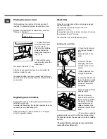 Предварительный просмотр 8 страницы Ariston MCA 15 NA Instructions For Use Manual