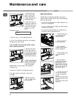 Предварительный просмотр 12 страницы Ariston MCA 15 NA Instructions For Use Manual