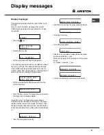 Предварительный просмотр 23 страницы Ariston MCA 15 NA Instructions For Use Manual