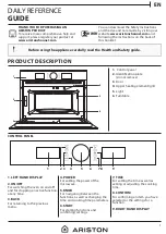 Предварительный просмотр 1 страницы Ariston MD554IXA Daily Reference Manual