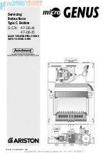 Ariston microGENUS 23 MFFI Servicing Instructions preview