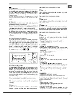 Предварительный просмотр 11 страницы Ariston ML 99 IX A Operating Instructions Manual