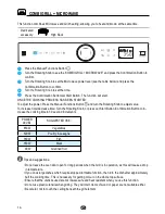 Предварительный просмотр 16 страницы Ariston MWA33B Operating Instructions Manual