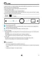 Предварительный просмотр 23 страницы Ariston MWA33B Operating Instructions Manual