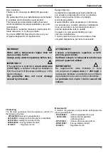 Preview for 3 page of Ariston NEXT EVO X OUTDOOR 11 SFT User Manual