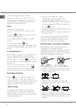 Предварительный просмотр 7 страницы Ariston NIC 641 B Operating Instructions Manual