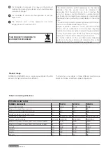 Preview for 28 page of Ariston NIMBUS AQUASLIM 15 WH Technical Instructions For Installation And Maintenance