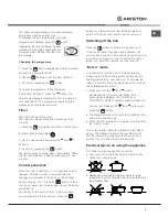 Preview for 7 page of Ariston NRA 640 C Operating Instructions Manual