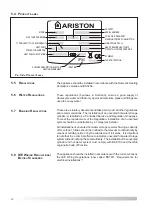 Предварительный просмотр 20 страницы Ariston NUOS FS 200 Instructions For Installation And Servicing