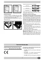 Предварительный просмотр 5 страницы Ariston PF 604 Instructions For Installation And Use Manual