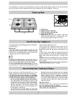 Ariston PF 640ET NG Manual preview