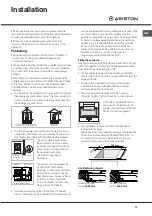 Preview for 13 page of Ariston PH 640 MST Operating Instructions Manual