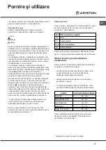 Preview for 53 page of Ariston PH 640 MST Operating Instructions Manual