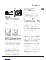 Предварительный просмотр 3 страницы Ariston PH 723 RQO GH AUS Operating Instructions Manual