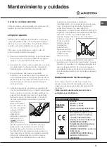 Preview for 49 page of Ariston PH 741 RQO GH AUS Operating Instructions Manual