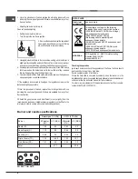 Предварительный просмотр 8 страницы Ariston PH 960 T GH AUS Operating Instructions Manual